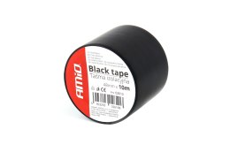 TAŚMA IZOLACYJNA SZKOT CZARNA  PCV 48MM x 10M AMIO-02610
