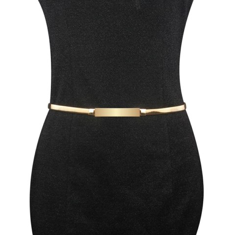 BQ53A ELASTYCZNY PASEK 70CM GOLD BQ53A ELASTYCZNY PASEK 70CM GOLD