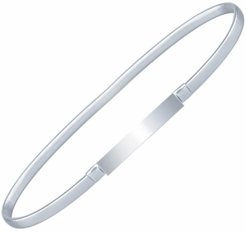 BQ53B ELASTYCZNY PASEK 70CM SILVER BQ53B ELASTYCZNY PASEK 70CM SILVER