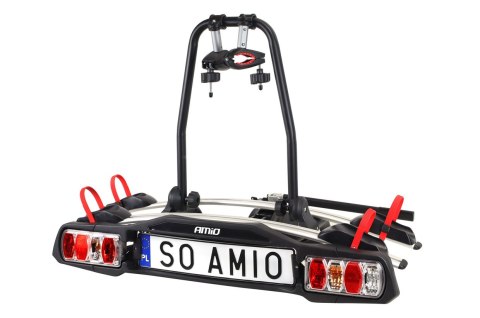 BAGAŻNIK ROWEROWY SAMOCHODOWY NA HAK - 2 ROWERY TBC-01/2 AMIO-02582 BAGAŻNIK ROWEROWY SAMOCHODOWY NA HAK - 2 ROWERY TBC-01/2 AMIO-02582