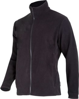 BLUZA  POLAR. CZARNA, 250G/M2, 