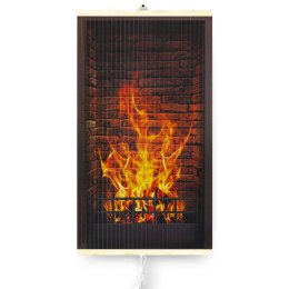 GRZEJNIK NA  PODCZERWIEŃ - GIĘTKI  PANEL GRZEWCZY 430W TRIO WZÓR 1 KOMINEK, WYMIARY 100x57CM Z REGULATOREM