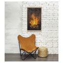 GRZEJNIK NA  PODCZERWIEŃ - GIĘTKI  PANEL GRZEWCZY 430W TRIO WZÓR 1 KOMINEK, WYMIARY 100x57CM Z REGULATOREM