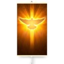 GRZEJNIK NA  PODCZERWIEŃ - GIĘTKI  PANEL GRZEWCZY 430W TRIO WZÓR 12 GOŁĄB, WYMIARY 100x57CM Z REGULATOREM