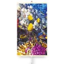 GRZEJNIK NA  PODCZERWIEŃ - GIĘTKI  PANEL GRZEWCZY 430W TRIO WZÓR 6 RAFA KORALOWA, WYMIARY 100x57CM Z REGULATOREM