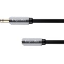 KABEL WTYK - GNIAZDO  PROSTE JACK 3.5 STEREO 1.0M KRUGER&MATZ