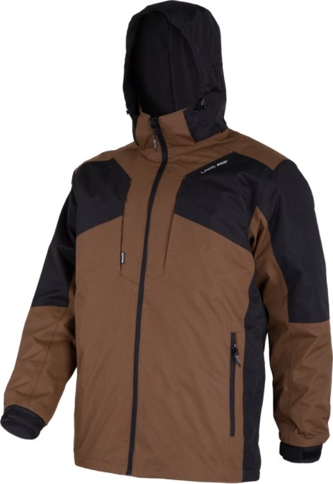 KURTKA 3W1 Z OD PINANĄ POD PINKĄ BRĄZ.-CZAR., "2xL", CE, LAHTI KURTKA 3W1 Z OD PINANĄ POD PINKĄ BRĄZ.-CZAR., "2xL", CE, LAHTI