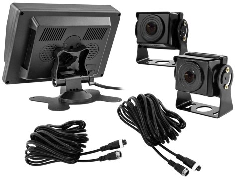 MONITOR SAMOCHODOWY LCD 7CALI AHD 4 PIN Z FUNKCJĄ REJESTRATORA 12V 24V ORAZ 2 KAMERY AHD MONITOR SAMOCHODOWY LCD 7CALI AHD 4 PIN Z FUNKCJĄ REJESTRATORA 12V 24V ORAZ 2 KAMERY AHD