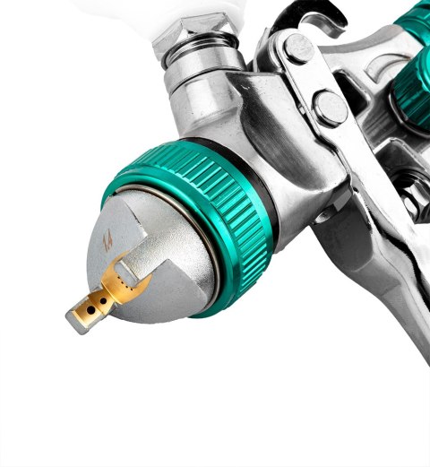 PISTOLET LAKIERNICZY GÓRNY ZBIORNIK 0.6 L, DYSZA 1.4 MM, HVLP PISTOLET LAKIERNICZY GÓRNY ZBIORNIK 0.6 L, DYSZA 1.4 MM, HVLP