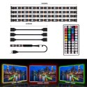 ZD4D PODŚWIETLENIE TV LED RGB 4x50CM