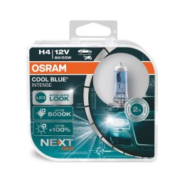 ŻARÓWKI HALOGENOWE OSRAM H4 12V 60/55W  P43T COOL BLUE NExT GEN 5000K / 2 SZT.