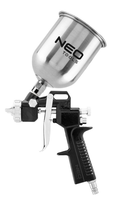 ZESTAW LAKIERNICZY, PISTOLET NATRYSKOWY GÓRNY ZBIORNIK, 5 SZT. ZESTAW LAKIERNICZY, PISTOLET NATRYSKOWY GÓRNY ZBIORNIK, 5 SZT.