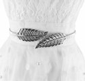 BQ53H PASEK DAMSKI 68-100CM SILVER