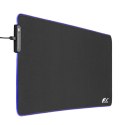 GAMINGOWA  PODKŁADKA  POD MYSZ KLAWIATURĘ Z  PODŚWIETLENIEM LED RGB NANORS, 800x300x4MM, RS705