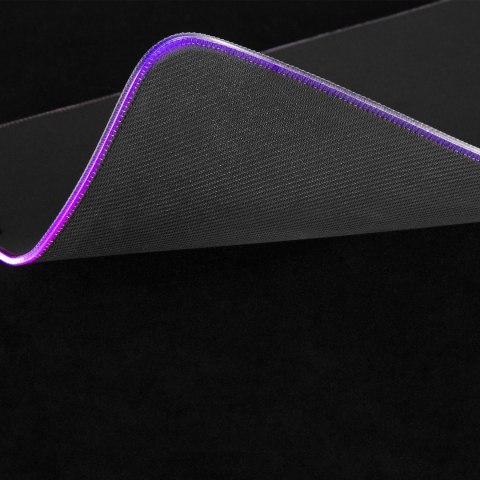 GAMINGOWA PODKŁADKA POD MYSZ KLAWIATURĘ Z PODŚWIETLENIEM LED RGB NANORS, 800x300x4MM, RS705 GAMINGOWA PODKŁADKA POD MYSZ KLAWIATURĘ Z PODŚWIETLENIEM LED RGB NANORS, 800x300x4MM, RS705
