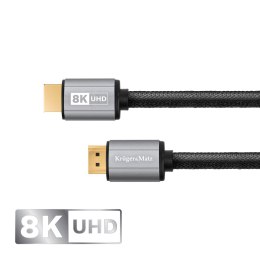 KABEL HDMI-HDMI 2.1 8K 0,9 M KRUGER&MATZ