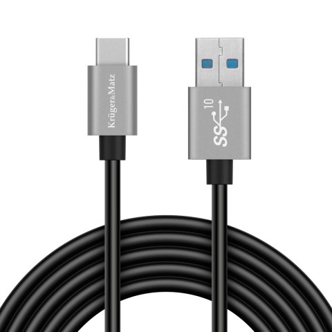 KABEL USB - USB TY PU C 10 GB PS 1 M KRUGER&MATZ BASIC KABEL USB - USB TY PU C 10 GB PS 1 M KRUGER&MATZ BASIC