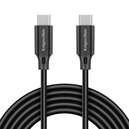 KABEL USB TY PU C - USB TY PU C 100 W 2,5 M KRUGER&MATZ BASIC