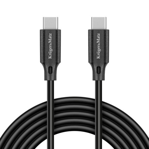 KABEL USB TY PU C - USB TY PU C 100 W 2,5 M KRUGER&MATZ BASIC KABEL USB TY PU C - USB TY PU C 100 W 2,5 M KRUGER&MATZ BASIC