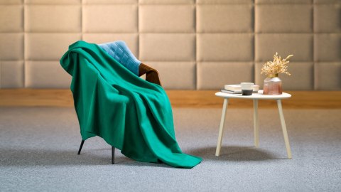 KOC POLAROWY 130x150 CM TEESA - ZIELONY KOC POLAROWY 130x150 CM TEESA - ZIELONY
