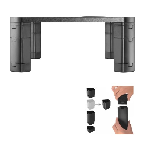 PODSTAWKA STOLIK POD MONITOR ERGO OFFICE, REGULOWANA, Z ŁADOWARKĄ BEZ PRZEWODOWĄ QI, MAx 20KG, 17-32", ER-415 PODSTAWKA STOLIK POD MONITOR ERGO OFFICE, REGULOWANA, Z ŁADOWARKĄ BEZ PRZEWODOWĄ QI, MAx 20KG, 17-32", ER-415