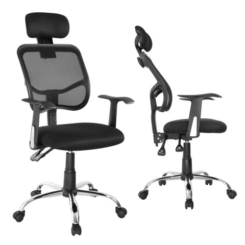 SIATKOWE ERGONOMICZNE KRZESŁO BIUROWE ERGO OFFICE, Z WYSOKIM O PARCIEM, REGULOWANY ZAGŁÓWEK, MAx 150KG, ER-413 SIATKOWE ERGONOMICZNE KRZESŁO BIUROWE ERGO OFFICE, Z WYSOKIM O PARCIEM, REGULOWANY ZAGŁÓWEK, MAx 150KG, ER-413