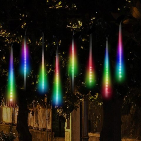 SOLARNE LAM PKI LED MACLEAN, 2,4M DŁUGOŚCII, 144 DIODY LED, 8 SO PLI RGB, TRYB O PADAJĄCYCH SO PLI, BATERIA LI 800MAH, MCE412 SOLARNE LAM PKI LED MACLEAN, 2,4M DŁUGOŚCII, 144 DIODY LED, 8 SO PLI RGB, TRYB O PADAJĄCYCH SO PLI, BATERIA LI 800MAH, MCE412