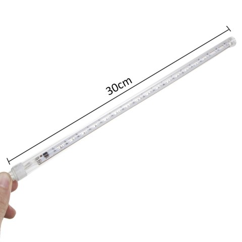 SOLARNE LAM PKI LED MACLEAN, 2,4M DŁUGOŚCII, 144 DIODY LED, 8 SO PLI RGB, TRYB O PADAJĄCYCH SO PLI, BATERIA LI 800MAH, MCE412 SOLARNE LAM PKI LED MACLEAN, 2,4M DŁUGOŚCII, 144 DIODY LED, 8 SO PLI RGB, TRYB O PADAJĄCYCH SO PLI, BATERIA LI 800MAH, MCE412