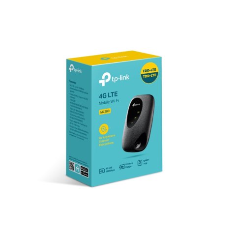 TP-LINK M7200 PRZENOŚNY HOTS POT LTE TP-LINK M7200 PRZENOŚNY HOTS POT LTE