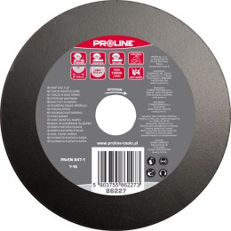 TARCZA  PŁASKA TARNIK DROBNE ZĘBY TY P B 125MM  PROLINE