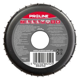 TARCZA  PŁASKA TARNIK GRUBE ZĘBY FREZ CZOŁOWY 90MM  PROLINE