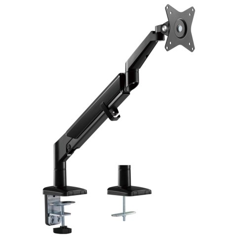 UCHWYT BIURKOWY DO MONITORA CZARNY ERGO OFFICE, ZE S PRĘŻYNĄ GAZOWĄ, 17"-32", 9 KG, ER-405B UCHWYT BIURKOWY DO MONITORA CZARNY ERGO OFFICE, ZE S PRĘŻYNĄ GAZOWĄ, 17"-32", 9 KG, ER-405B