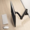 UCHWYT BIURKOWY DO MONITORA CZARNY ERGO OFFICE, ZE S PRĘŻYNĄ GAZOWĄ, 17"-32", 9 KG, ER-405B UCHWYT BIURKOWY DO MONITORA CZARNY ERGO OFFICE, ZE S PRĘŻYNĄ GAZOWĄ, 17"-32", 9 KG, ER-405B