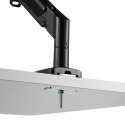 UCHWYT BIURKOWY DO MONITORA CZARNY ERGO OFFICE, ZE S PRĘŻYNĄ GAZOWĄ, 17"-32", 9 KG, ER-405B UCHWYT BIURKOWY DO MONITORA CZARNY ERGO OFFICE, ZE S PRĘŻYNĄ GAZOWĄ, 17"-32", 9 KG, ER-405B