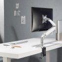 UCHWYT BIURKOWY DO MONITORA SZARY ERGO OFFICE, ZE S PRĘŻYNĄ, 17"-32", 9 KG, ER-405G