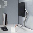 UCHWYT BIURKOWY DO MONITORA SZARY ERGO OFFICE, ZE S PRĘŻYNĄ, 17"-32", 9 KG, ER-405G