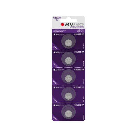 BATERIA AGFAPHOTO CR1220 5SZT./BLIST.