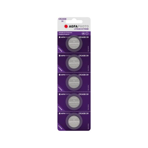 BATERIA AGFAPHOTO CR2430 5SZT./BLIST.