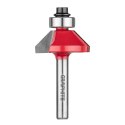 FREZ KSZTAŁTOWY Z ŁOŻYSKIEM, HM, 26.6 x 9.52 MM, TRZ PIEŃ 6 MM