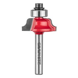 FREZ KSZTAŁTOWY Z ŁOŻYSKIEM, OZDOBNY, HM, 25.7 x 9.7 MM, TRZ PIEŃ 6 MM