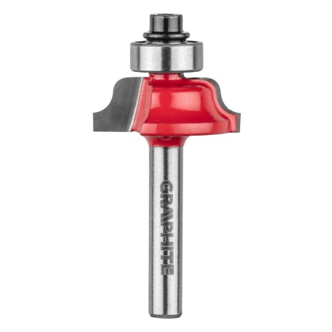FREZ KSZTAŁTOWY Z ŁOŻYSKIEM, OZDOBNY, HM, 25.7 x 9.7 MM, TRZ PIEŃ 6 MM FREZ KSZTAŁTOWY Z ŁOŻYSKIEM, OZDOBNY, HM, 25.7 x 9.7 MM, TRZ PIEŃ 6 MM