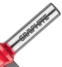 FREZ KSZTAŁTOWY Z ŁOŻYSKIEM, OZDOBNY, HM, 25.7 x 9.7 MM, TRZ PIEŃ 8 MM