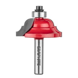 FREZ KSZTAŁTOWY Z ŁOŻYSKIEM, OZDOBNY, HM, 39.3 x 15.9 MM, TRZ PIEŃ 8 MM