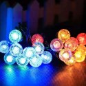 ZD69E GIRLANDA SOLAR. OGRODOWA 20LED RGB