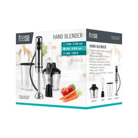 BLENDER RĘCZNY ZESTAW 1200W BLENDER RĘCZNY ZESTAW 1200W