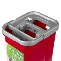 MO P  PŁASKI Z WIADREM I WYCISKACZEM GREENBLUE, DWA WKŁADY MICROFIBRA HQ,  POJEMNOŚĆ 5,7L, MAxICLEAN GB870