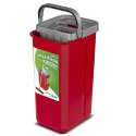 MO P  PŁASKI Z WIADREM I WYCISKACZEM GREENBLUE, DWA WKŁADY MICROFIBRA HQ,  POJEMNOŚĆ 5,7L, MAxICLEAN GB870