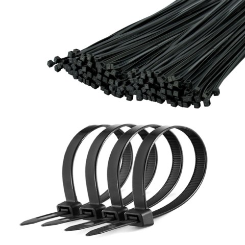 O PASKA ZACISKOWA 2,5 MM/10 CM CZARNA CABLETECH 100SZT. O PASKA ZACISKOWA 2,5 MM/10 CM CZARNA CABLETECH 100SZT.