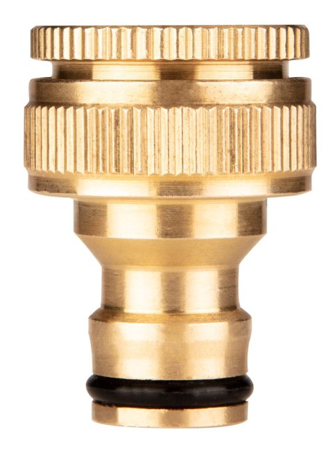 PRZYŁACZE DO KRANU 1/2"- 3/4", MOSIĘŻNE PRZYŁACZE DO KRANU 1/2"- 3/4", MOSIĘŻNE