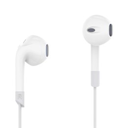 SŁUCHAWKI DOUSZNE Z MIKROFONEM NA USB-C KRUGER&MATZ C2 BIAŁE